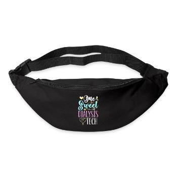 Dialysis Technician One Sweet Nurse Dialysis Tech - Bum bag - black - Front