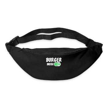 Burger Lover Gift - Bum bag - black - Front