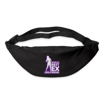 worlds best ex girlfriend - Gürteltasche - Schwarz - Vorne