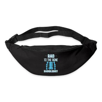 Rad To The Bone Radiologist X-Ray Rad Tech Radiolo - Gürteltasche - Schwarz - Vorne