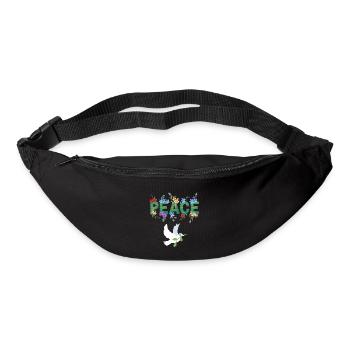 Peace with Dove - Bum bag - black - Front