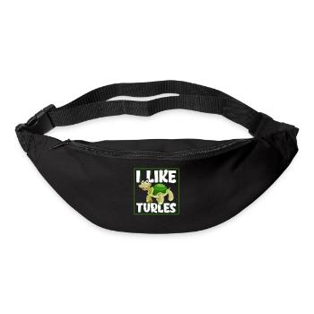 I Like Turles - Gürteltasche - Schwarz - Vorne