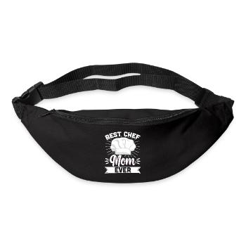 Chef Maman Meilleur Chef Maman Ever Mère Chef Cooking Mot - Sac banane - noir - Devant