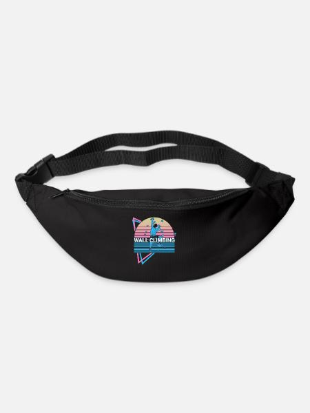 Wall climbing Wall climber retro - Bum bag - black
