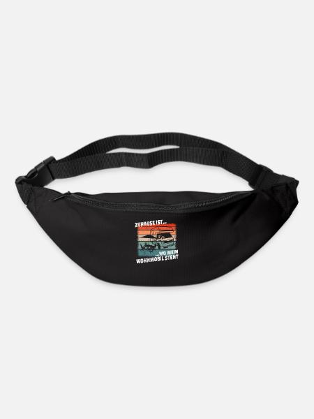 Camper Geschenkidee Camping - Gürteltasche - Schwarz