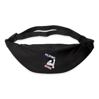 Philippines Kali Eskrima Arnis Fighter I Gift - Bum bag - black - Front