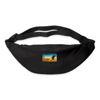 Bowling Is My Favorite Season - Bum bag - black - Front