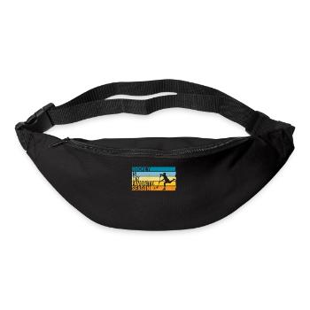 Hockey Is My Favorite Season - Bum bag - black - Front