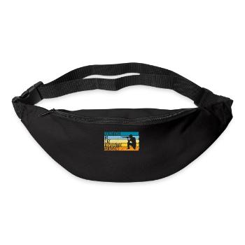 Hunting Is My Favorite Season - Bum bag - black - Front