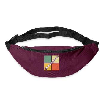 Clarinet Clarinet player Clarinetist - Bum bag - burgundy - Front