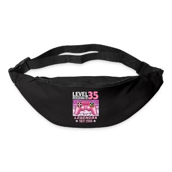 35. Geburtstag Gamer zocken Geburtstjahr 1988 - Gürteltasche - Schwarz - Vorne