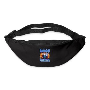 Féminisme Girl Power Pro-choix Pro avortement - Sac banane - noir - Devant