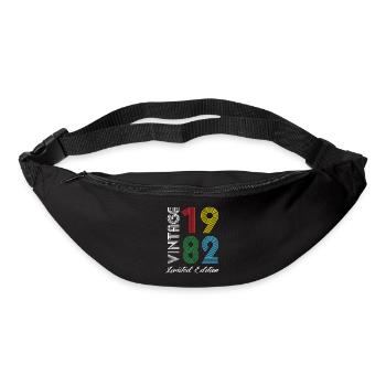 Vintage 1982 Vintage Geburtstag Retro Vintage - Gürteltasche - Schwarz - Vorne