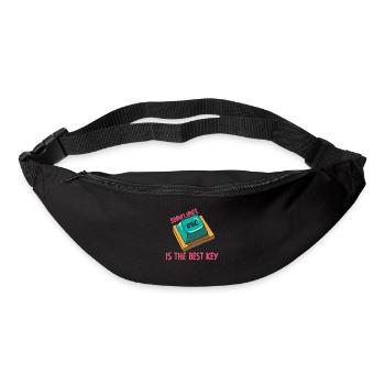 Software Engineer Computer Key Programming - Bum bag - black - Front
