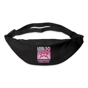 30. Geburtstag Gamer zocken Geburtstjahr 1993 - Gürteltasche - Schwarz - Vorne