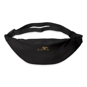 Trombone Joueur de trombone Tromboniste - Sac banane - noir - Devant