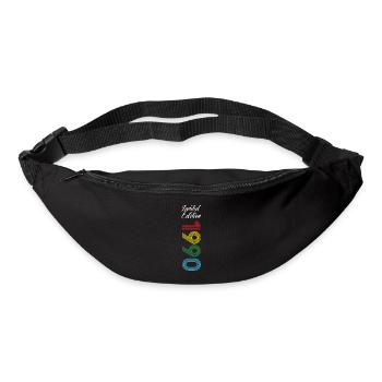 Édition limitée 1990 - Sac banane - noir - Devant