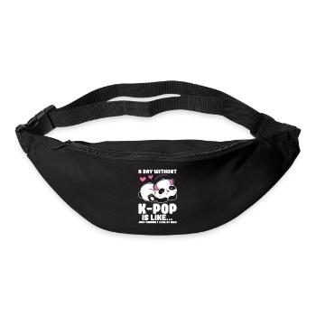 K-Pop Panda - Bum bag - black - Front
