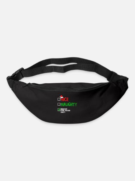 Nice Naughty Innocent jusqu’à preuve du contraire - Sac banane - noir