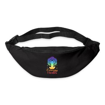 Chakra Holistic Healing Hands Energy Healer Reiki - Bum bag - black - Front