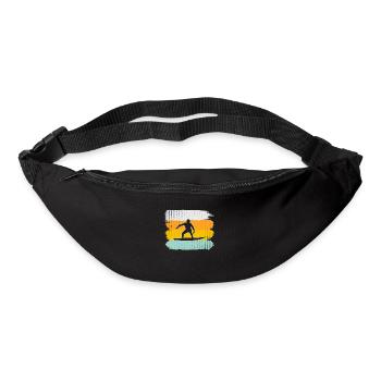Surfing Retro - Bum bag - black - Front