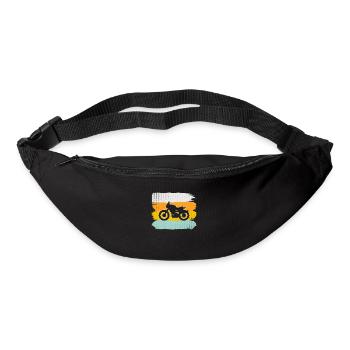 Moto Rétro - Sac banane - noir - Devant
