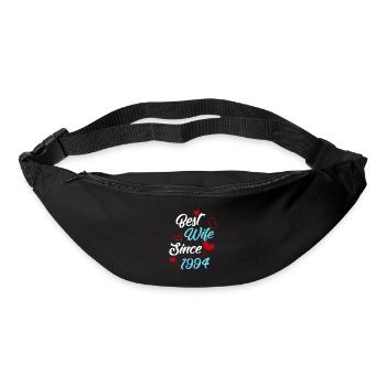 Jubiläum Trauerbeste Ehefrau seit 1994 Hochzeit - Gürteltasche - Schwarz - Vorne