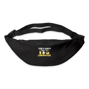 Limonade-Geschenk-Ideen - Gürteltasche - Schwarz - Vorne