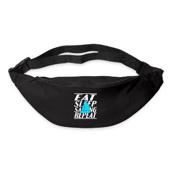 Alimentation Sommeil Voile - Sac banane - noir - Devant