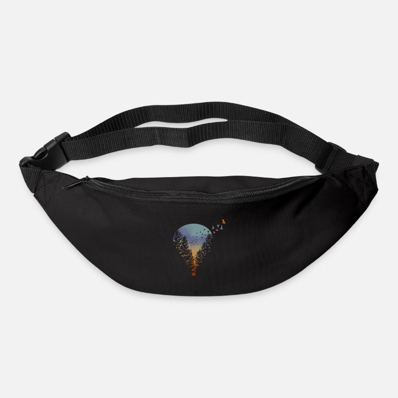 Flying Far Away - Bum bag - black