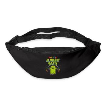 Monster Alphabet Mafia, LGBTQ, LGBTQ Pride Movement - Bum bag - black - Front