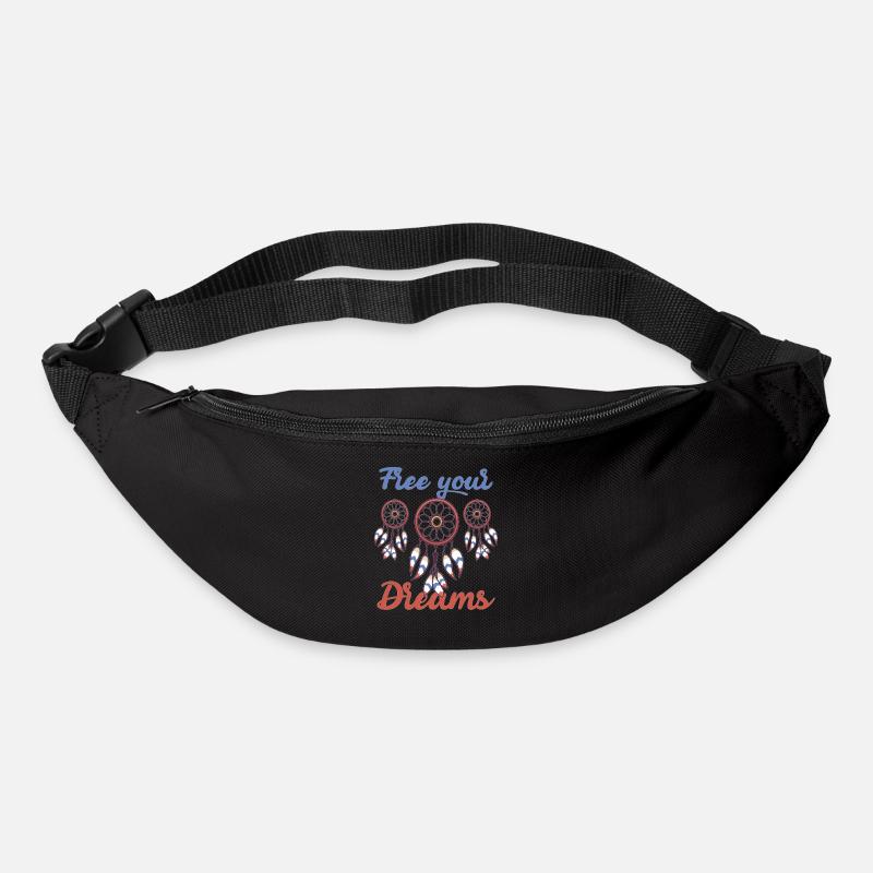 Träumen Traumfänger Traum Dream - Gürteltasche - Schwarz