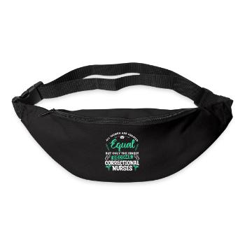 Only The Finest Become Correctional Nurses RN - Bum bag - black - Front