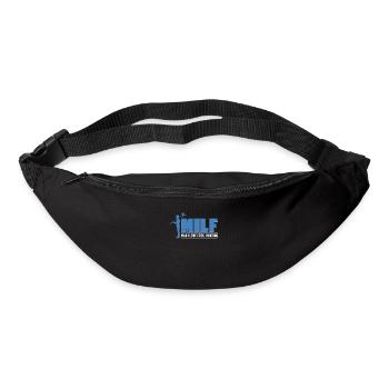 Man I Love Frog-Hunting Funny Frog Gigging - Bum bag - black - Front