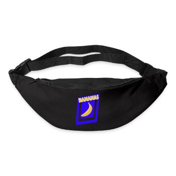 Bananes - Sac banane - noir - Devant