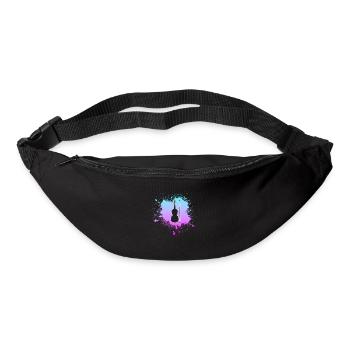 Geige - Gürteltasche - Schwarz - Vorne
