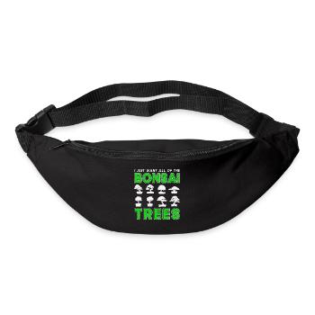 Bonsai Tree Gift Japan Bonsai Garden - Bum bag - black - Front