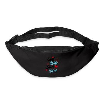 Anniversaire Meilleure épouse depuis 1904 Mariage - Sac banane - noir - Devant