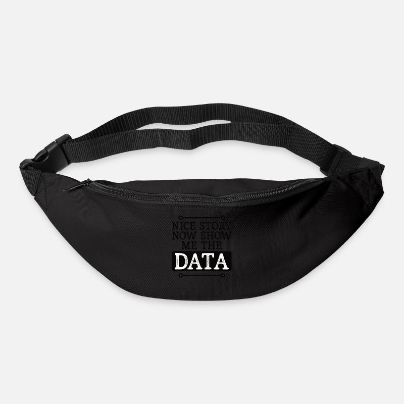 Deep Learning Machine Learning AI KI Datenanalyse - Gürteltasche - Schwarz