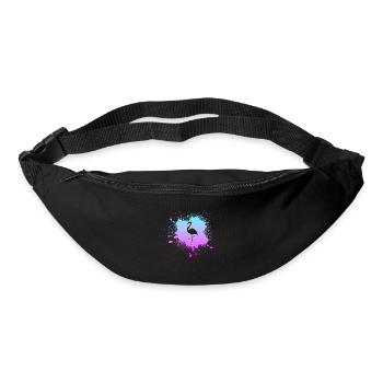 Flamingo - Gürteltasche - Schwarz - Vorne