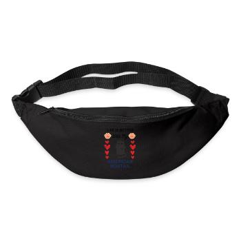 American bobtail Paw Dog - Bum bag - black - Front