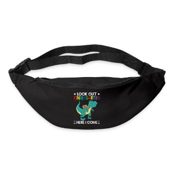 Kindergärtner Lehrer Regenbogenfarben - Gürteltasche - Schwarz - Vorne