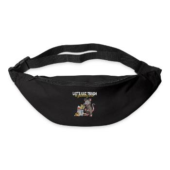Conception d’opossum pour les amateurs d’opossum et d’opossum - Sac banane - noir - Devant