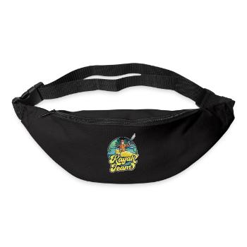 Kayak Team Kayakers Kayaking Kayaking Hobby - Bum bag - black - Front
