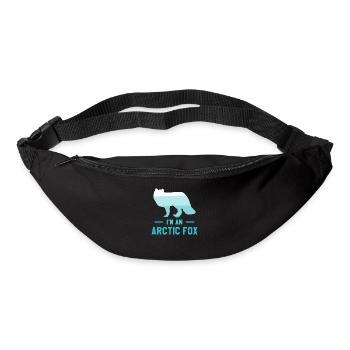 I'm An Arctic Fox White Foxes Lover - Bum bag - black - Front