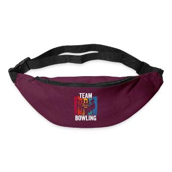 Team Bowling Hobby Mannschaft Bowler - Sac banane - bordeaux  - Devant