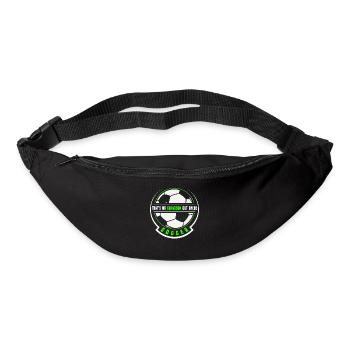 Das Ist Mein Enkel Da Draußen Fußball Hobby Sport - Gürteltasche - Schwarz - Vorne