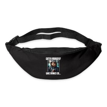 Guten Morgen Ganz Dünnes Eis - Gürteltasche - Schwarz - Vorne