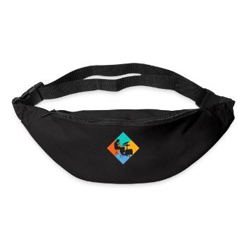 Drums Drummer Gift - Sac banane - noir - Devant