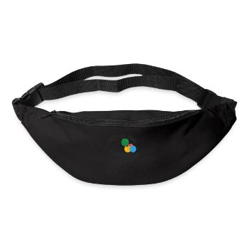 Boccia Petanque Boule Bocciaspieler Lyonnais - Gürteltasche - Schwarz - Vorne